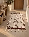 Rug KENITRA Off-White 80 x 150 cm Cotton