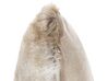 Koristetyyny keinoturkis vaaleanruskea 45 x 45 cm 2 kpl HORDEUM_822148