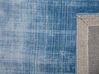Teppich grau-blau 140 x 200 cm Kurzflor ERCIS_710354