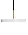 LED Pendant Lamp EVENLODE Metal White
