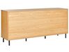 Credenza a 3 ante legno chiaro NIKEA_874871