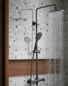 Ensemble de douche avec mitigeur et douche de pluie CATAMARCA Noir