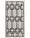 Rug TURHAL Beige 80 x 150 cm Cotton