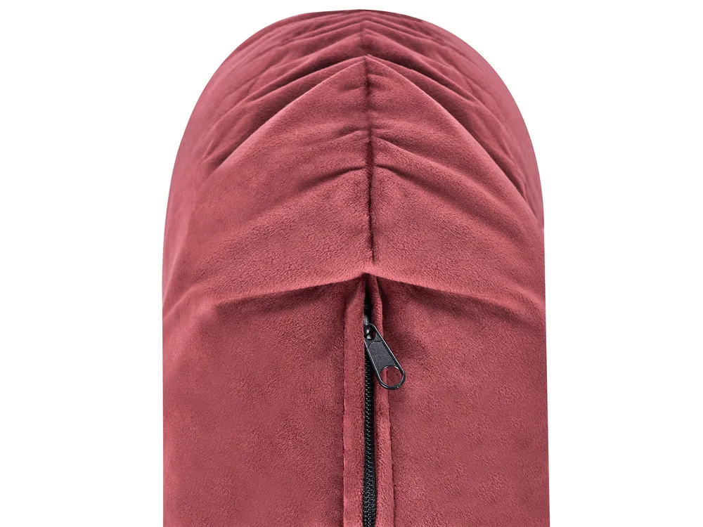 Sofa 2 Seater SKIEN Velvet Dark Red_1034298