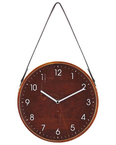 Reloj de pared marrón ø26 cm RENENS