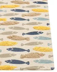 Tappeto per bambini IPUH Multicolore 80 x 150 cm Cotone_866560