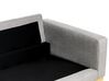 2 Seater Fabric Sofa Grey SIGGARD_920534