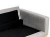 2-Sitzer Sofa grau / hellbraun SIGGARD_920534