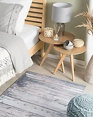 Rug DALLICA Grey 80 x 150 cm_1182320
