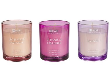 Candele profumate 3 fragranze. In tre Varianti Candele profumate 3 fragranze. In tre Varianti