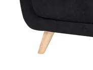 Sofa dla 2 osób HABO Czarny_1085456