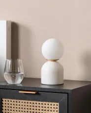 Table Lamp KIWI Stone White_903600