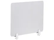 Przegroda na biurko SPLIT 80 x 50 cm Złamana biel_1015211