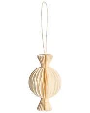 Set of 16 Christmas Tree Ornaments RAUMA Paper Multicolour_1030631