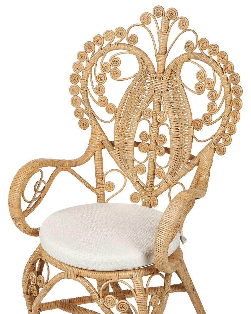 Sedia Peacock CARRARA Rattan Naturale_885394
