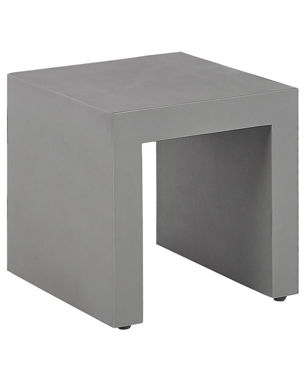 Zestaw 2 krzeseł ogrodowych TARANTO Beton Szary_775816