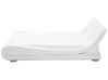 Faux Leather EU Super King Waterbed White AVIGNON _704900