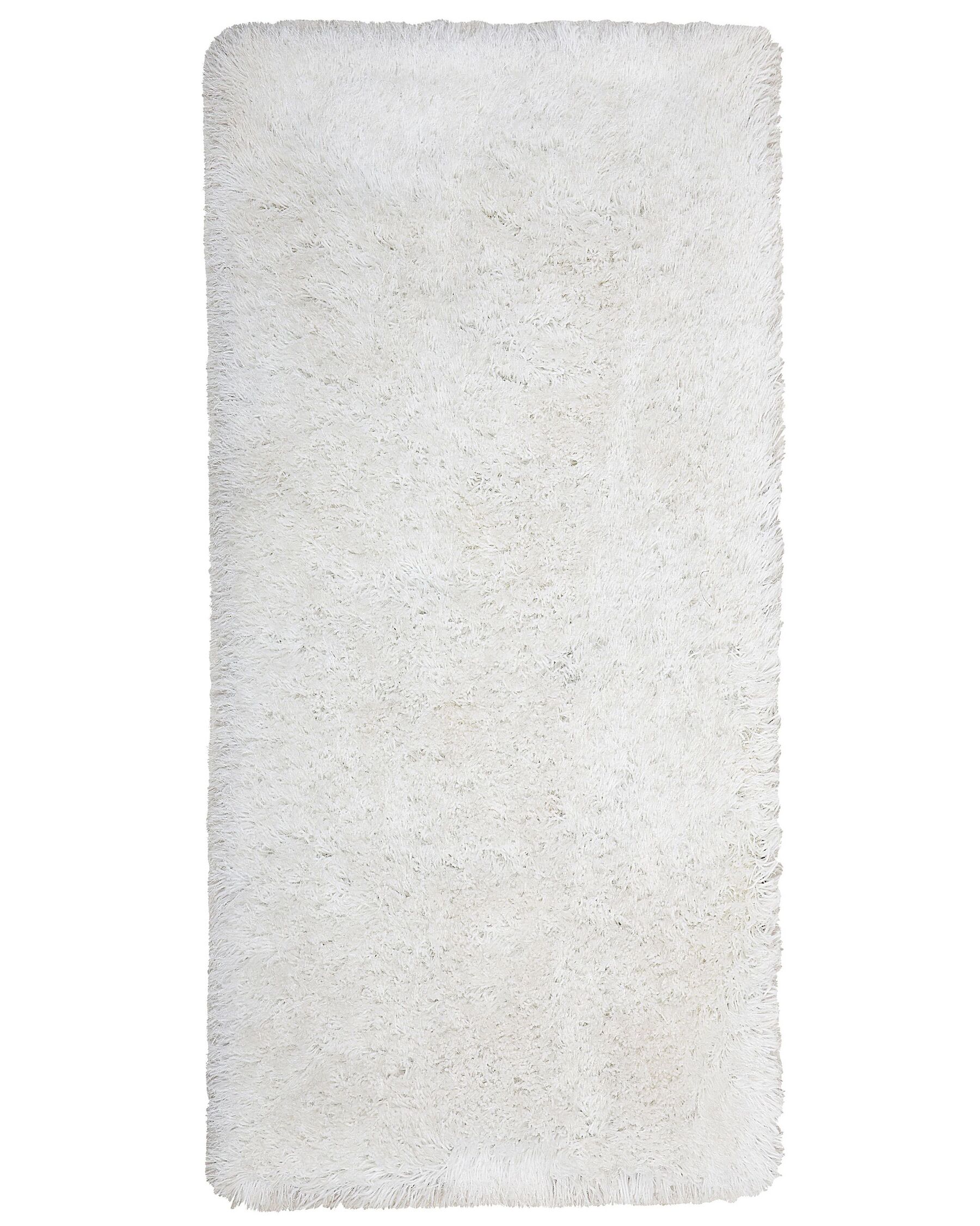 Fehér hosszú szálú szőnyeg 80 x 150 cm CIDE_746730