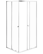 Cabina doccia HUAPI 90 x 90 x 190 cm Argento_1116700