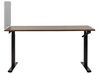 Szürke asztali térelválasztó 72 x 50 cm SPLIT_894508