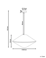 Pendant Lamp CAVES Paper Rope Natural_1037569