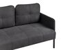 2 Seater Fabric Sofa Graphite Grey LAHTI_930596