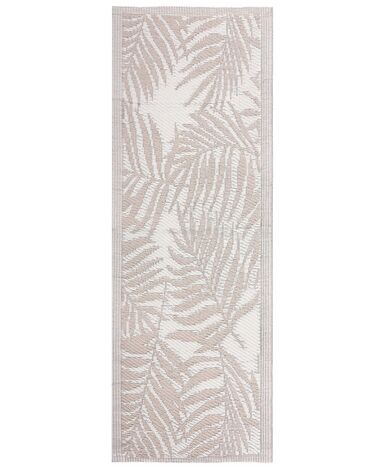 Outdoor Area Rug 60 x 105 cm Beige KOTA