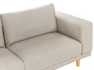 Divano 3 posti NIVALA Tessuto Beige chiaro_874121