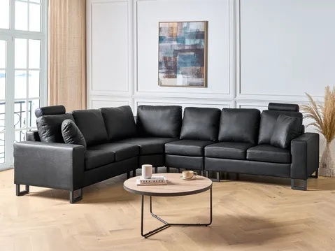 Cheap leather couches near me discount