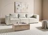 Sofa modułowa dla 3 osób AXEBO Boucle Złamana biel