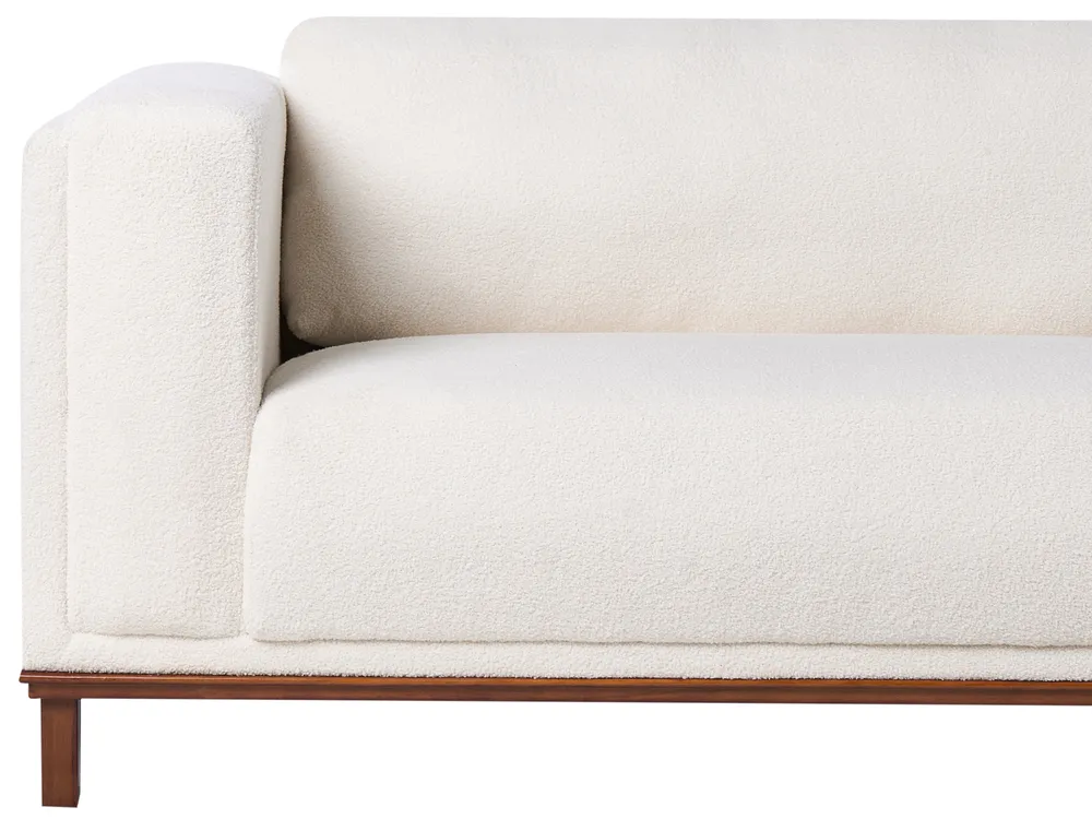 Corner Sofa 4 Seater VENG Boucle Off-White Left Hand_1006970
