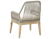 Garden Dining Set 6 Seater OLBIA with Cushions Beige_771500