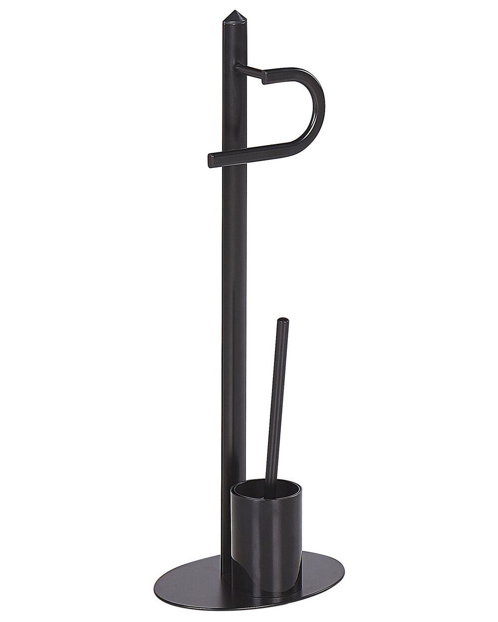 Toilet Roll and Brush Holder SARTO Metal Black