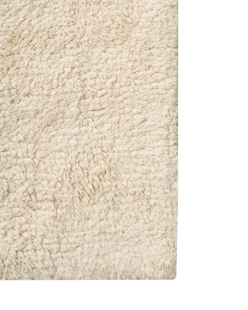 Tappeto da bagno GOELA Bianco sporco 60 x 90 cm Cotone_1025860