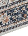 Teppich beige / blau orientalisches Muster 80 x 150 cm Kurzflor ARATES_854316