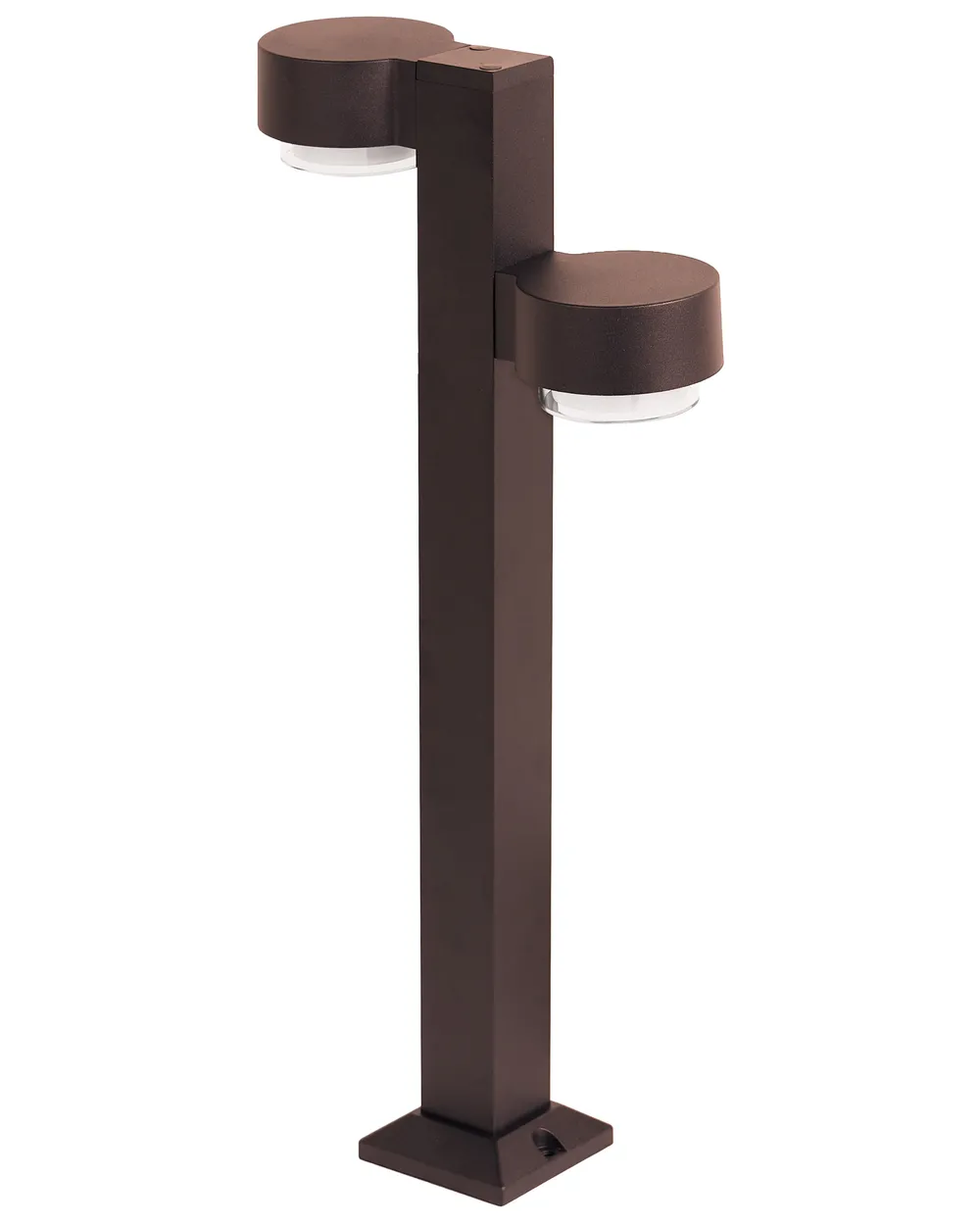 Lampa ogrodowa słupek LED TORDERA Brązowy