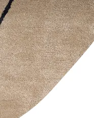 Teppich DIGRI Beige ø 200 cm Viskose_904735