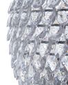 Crystal Pendant Lamp Silver SAUER_691439