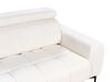 3 Seater Boucle Sofa White VEGAMO_925374