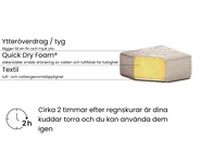 Fotpall ROVIGO Beige_956515