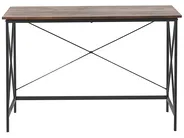 Biurko FUTON 115 cm 60 cm Ciemnobrązowy_820955