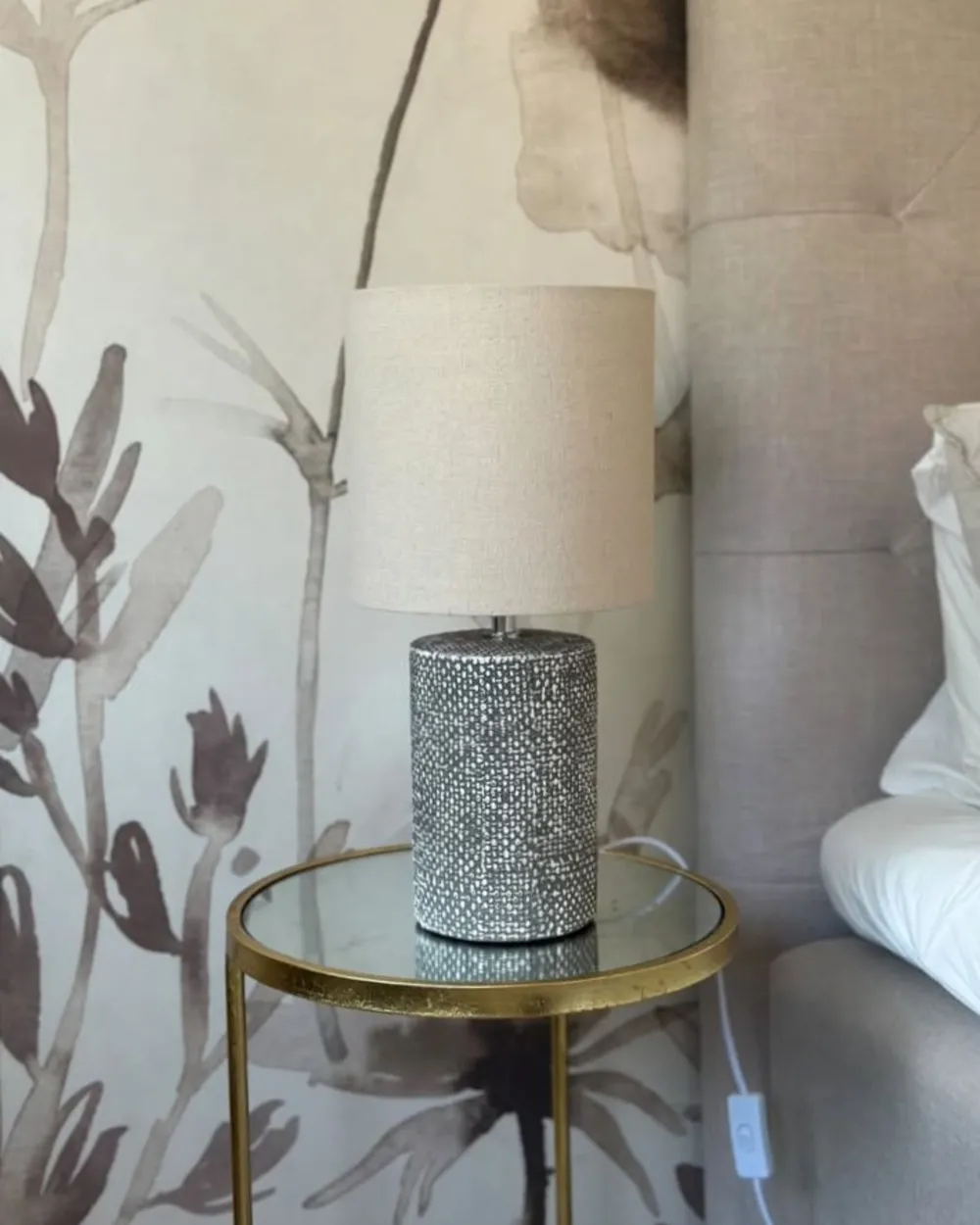 Table Lamp IDER Ceramic Brown_1031310