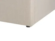 Ottoman Bed without Headboard DINAN Fabric Light Brown 160 x 200 cm (EU King Size)_1002183