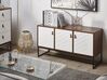 Dressoir donkerbruin/wit NUEVA_787438