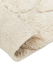 Rug SILCHAR Beige 80 x 150 cm Cotton_839237