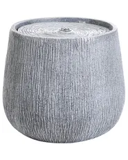 Fontana da giardino LED CASCATA Grigio_984381