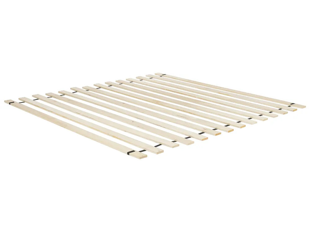 Bed Wood CHAMPAGNAT 180 x 200 cm (EU Super King) White_960495