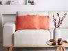 Set of 2 Cotton Cushions 35 x 50 cm Orange MABA_940235