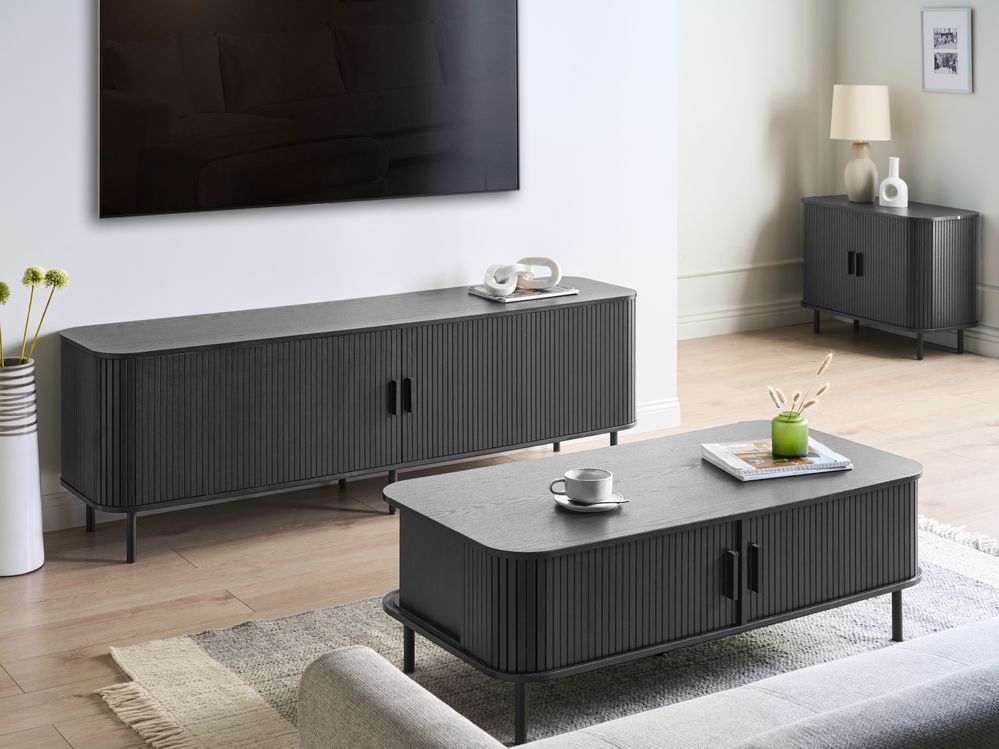 Mueble TV BRADLEY Negro