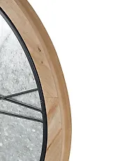 Orologio da parete ACACIO Argento/Marrone_1182576